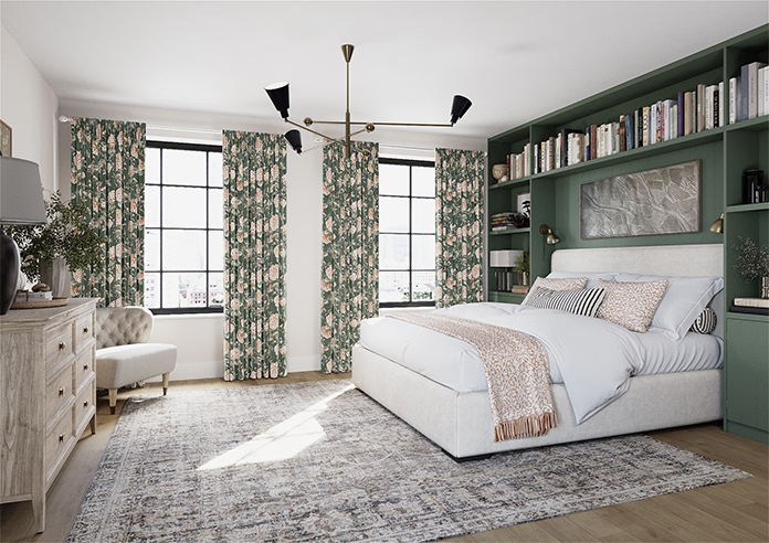 Bouquet Velvet, Springwood - Made to Measure Curtain - Image 7